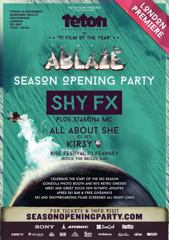 Almost Ablaze Opening Party Tickets