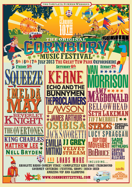 Cornbury Festival 2013 Tickets